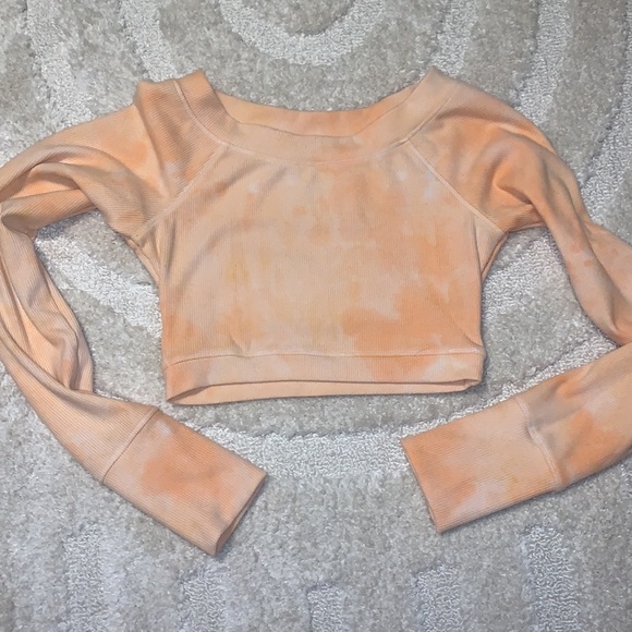 ARX LAB Tie Dye Ribbed Knit Crop Top - Picture 8 of 11